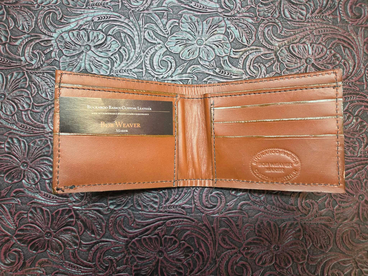 Men's Handmade Bifold Wallet 3