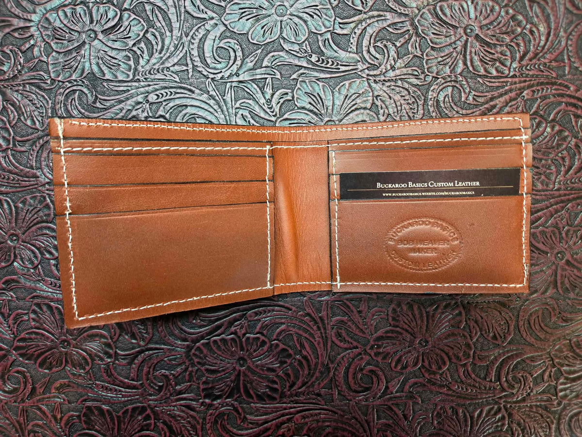 Men's Handmade Bifold Wallet 2