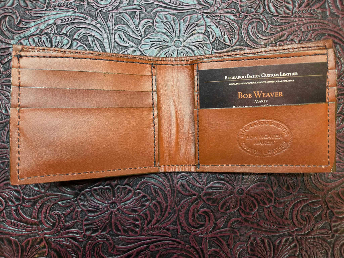 Men's Handmade Bifold Wallet 1