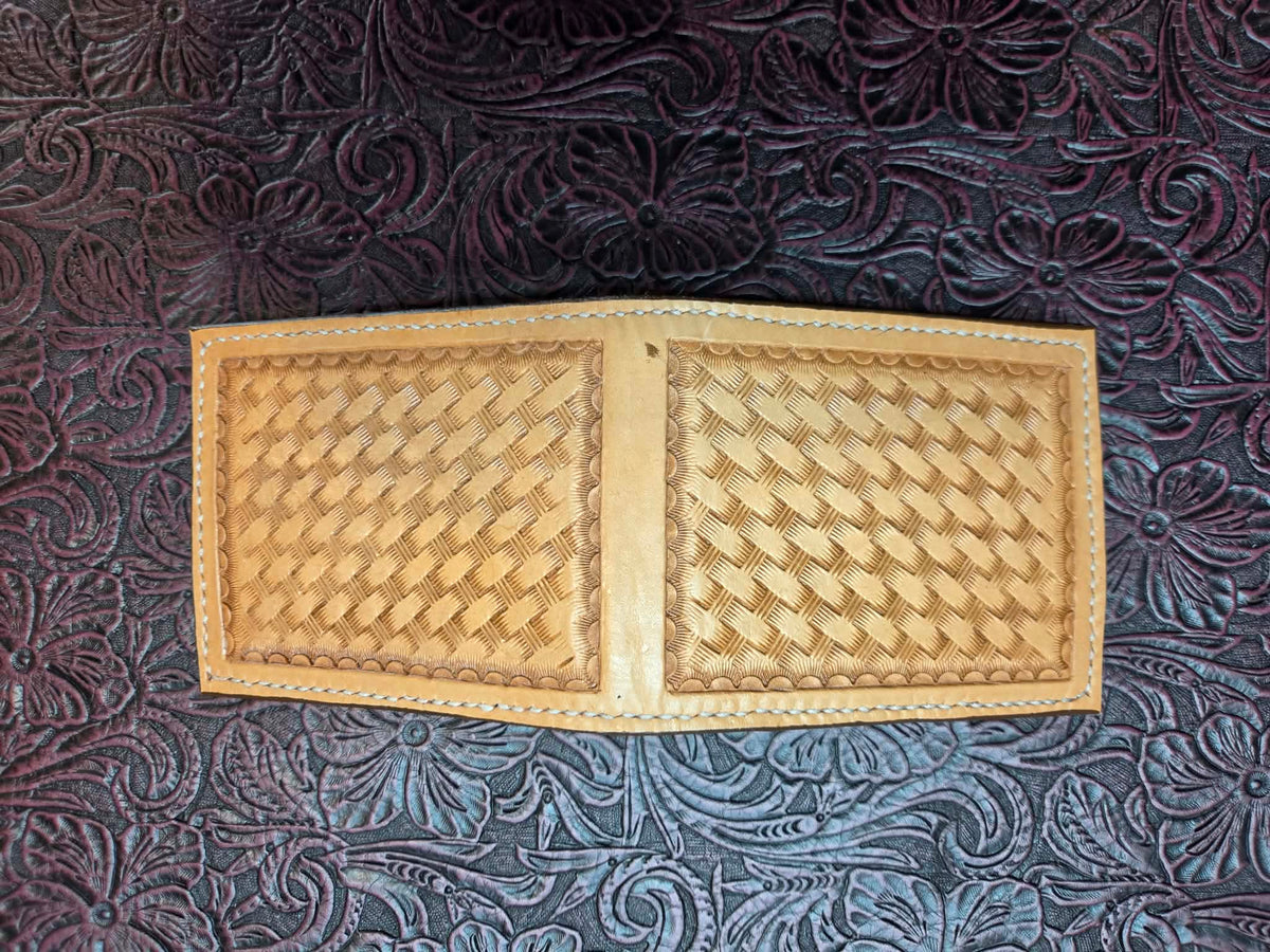Men's Handmade Bifold Wallet 1