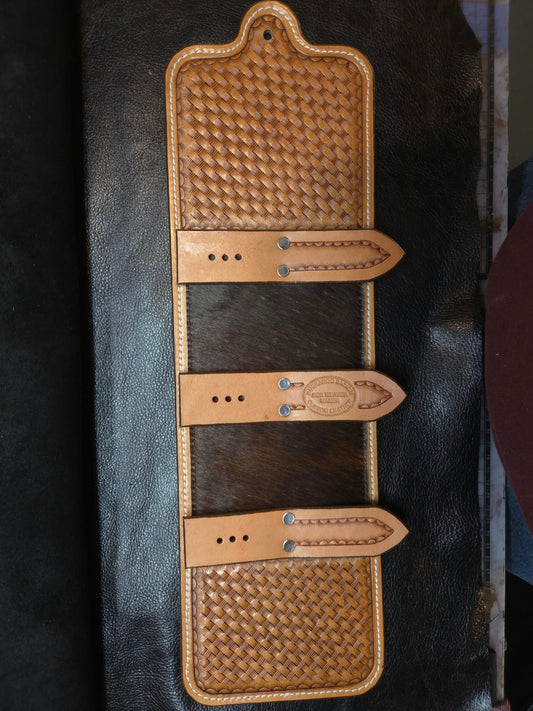Cowhide Buckle Holder